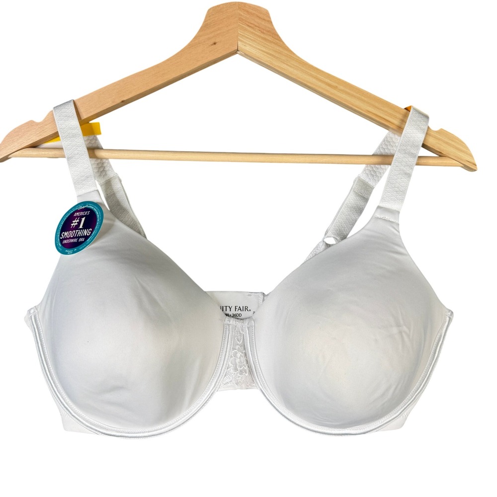 Vanity Fair Beauty Back Smoothing Underwire Bra 76380 White 36DD